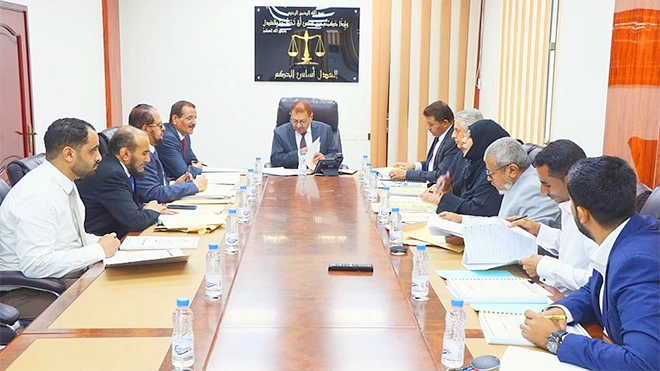 اجتماع مجلس القضاء الأعلى أمس